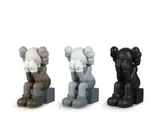 Kaws, Companion: Passing Through (Brown, Grey, Black ) (a set of 3), 2013, Painted cast vinyl, edition of 500