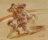 Claude Weisbuch, Petite Coquetterie, 1985, Oil on canvas