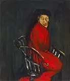 Chiu Ya-tsai, Figure in Red Dress
