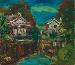 Beauty of Rui Fang by Chiang Jui-Keng, 1988, Oil on canvas, sold Jun 2015