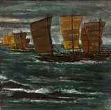 Lin Fengmian, Fishing Boats