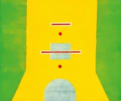 Ho-Kan, Untitled, 1993, Oil on canvas