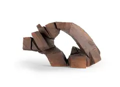 Taichi Arch by Ju Ming, 1992, Wood carving, sold Dec 2023