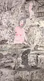 Yu Peng, Hope & Moutainscape, 2013, Ink on paper