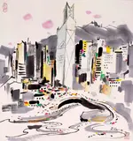 Wu Guanzhong, Hong Kong