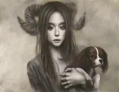 Lo Chan-Peng, Ashen Face, 2014, Oil on canvas