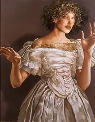 Lui Liu, The Bride, 1999, Oil on canvas