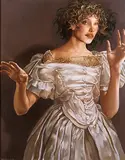 Lui Liu, The Bride, 1999, Oil on canvas