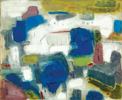 Liāu Kè-chhun, Country, 1962, Oil on canvas