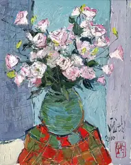 Pang Jiun, Romantic Pink, 2010, Oil on canvas