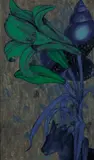 Yang Mao-lin, Lily Memorandum L9305, 1993, Oil and acrylic on canvas