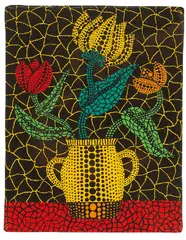 Yayoi Kusama, Flowers, 1996, Acrylic on canvas