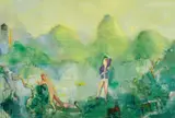 Ren Xiaolin, Fenshui No. 1, 2004, Oil on canvas