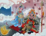 Du Xi, Farewell My Concubine, 2012, Oil on canvas