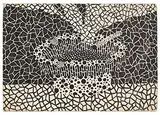 Yayoi Kusama, Ashtray, 1981, Acrylic on canvas