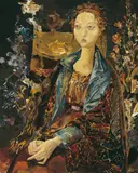 Xia Junna, Woman With Gold Fishes