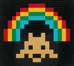 Alias BSL 03 by Invader, 2016, Mosaic tiles on Perspex, offered Dec 2023