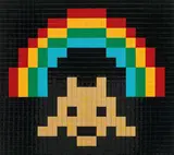 Alias BSL 03 by Invader, 2016, Mosaic tiles on Perspex, offered Dec 2023