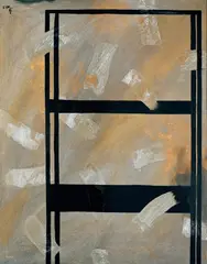 Wang Huaiqing, Space, 1994, Oil on canvas