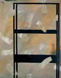 Wang Huaiqing, Space, 1994, Oil on canvas