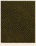 Yayoi Kusama, Infinity Nets (YBL), 2004, Screenprint, ed. 36/40