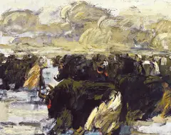 Wang Kun, Highland Symphony IV, 1998, Oil on canvas