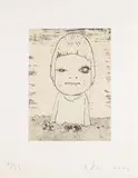 Haze Day by Yoshitomo Nara, 2002, Intaglio in colors, edition no. 30/35, sold Jul 2020
