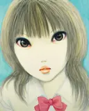 Naoko Kadokura, Dear Girl II, 2008, Oil, charcoal on canvas