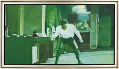 Concussion IV by Shaobin Yang, 2005, Oil on canvas, offered Nov 2012