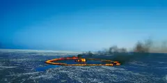 Cang Xin, Man and Sky as One Ring of Fire, 2007, Type-C print, edition no. 8/10