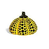 Pumpkin by Yayoi Kusama, 1998, Rasin, edition no. 18/30, sold Dec 2021