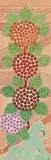Yuan Jai, Hydrangea Blossoms, 2006, Gouache on silk