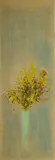 Chiou Bing-heng, Vase with Flowers, Oil on canvas
