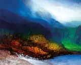 Jan Chin-shui, Harmony of Nature, 2004, Mixed media on canvas