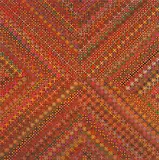 Ding Yi, Appearance of Crosses 2002-1, 2002, Acrylic on tartan