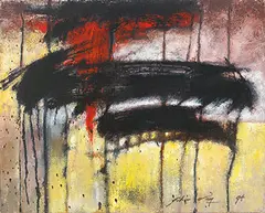 John Way, Abstraction, 1994, Oil on canvas