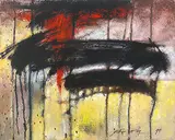 John Way, Abstraction, 1994, Oil on canvas