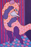 Liao Yu-an, Fake Cat – Playing Fool No. 1, 2008, Acrylic on canvas