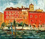 Sanlang Yang, Paysage, Oil on canvas