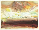 Chu Teh-chun, 2000C, 2000, Lithography, edition no. 14/150