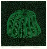 Pumpkin (GSQ) by Yayoi Kusama, 1998, Screenprint, edition 38/120, sold Jun 2019