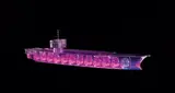 Hui Li, Ark No. 2, 2004, Acrylic, LED lamp, stainless steel, edition no. 5/8