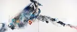 Chuang Che, Work 88-64 (diptych)