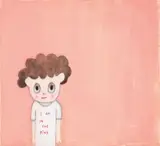Javier Calleja, I am in the Pink, 2017, Acrylic on canvas