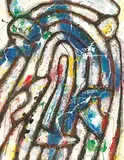 Tsuyoshi Maekawa, Work, 2013, Mixed media on canvas