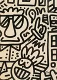 Sam Cox, Untiled, 2019, Marker on paper