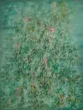 Lv Shun, Floating Flowers, 2008, Oil on canvas