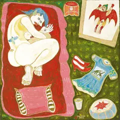 Heri Wardono, Cinderella, 2006, Acrylic on canvas, collage