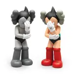 Kaws, Astro Boy (Grey, Red) (a set of 2), 2012, Painted cast vinyl, edition of 500