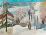 Guy Bardone, Le Vallon Givré - Pyrénées